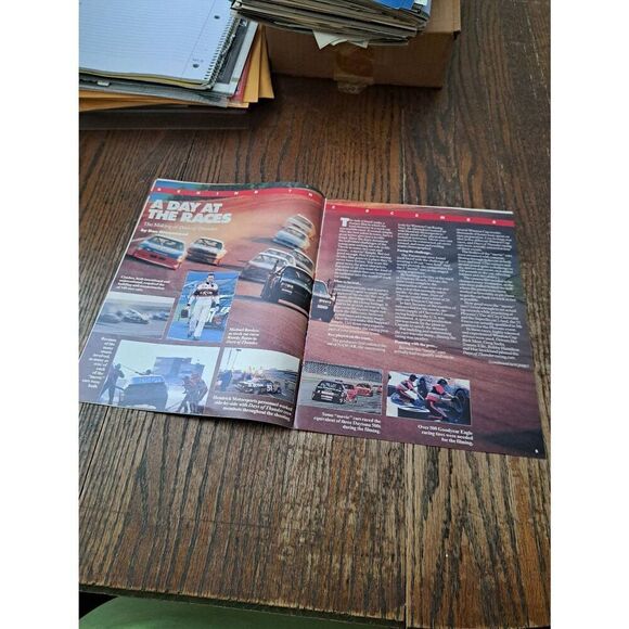 Lot of 3 Days of Thunder Family Fun Books 1990 NASCAR Paramount Exxon Promo - Picture 7 of 12